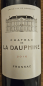 Preview: Chateau de La Dauphine 2016 Etikett