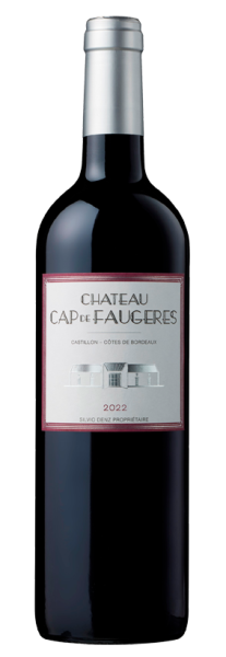 Chateaú Cap de Faugeres Jahrgang 2022 Castillon Cotes de Bordeaux